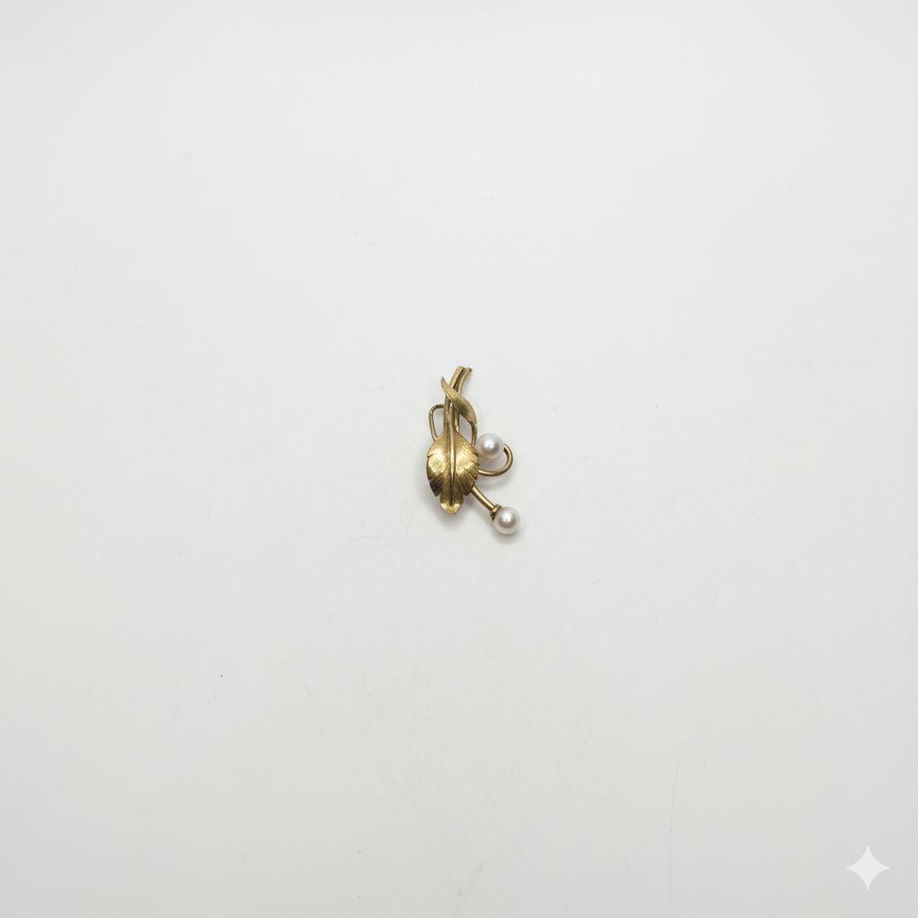 DIJE EN ORO 18K CON PERLAS