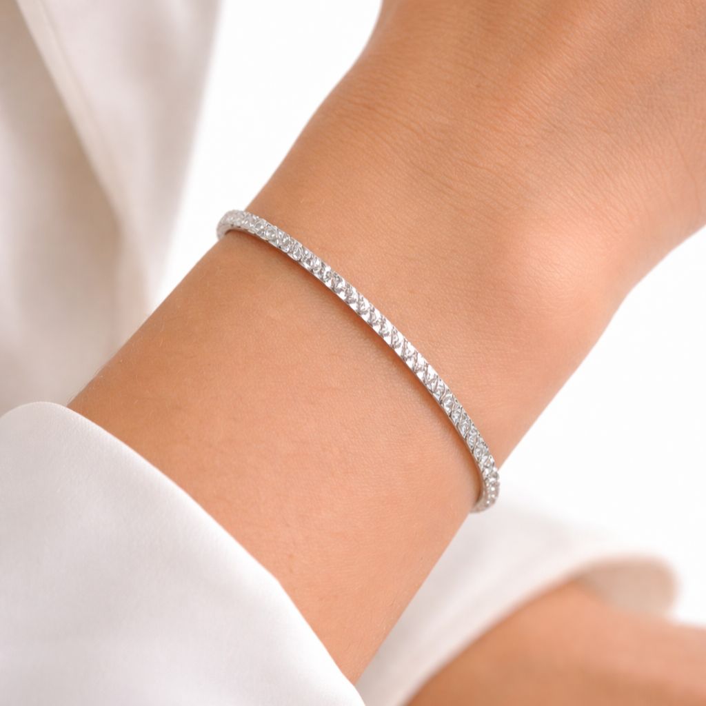 PULSERA EN ORO BLANCO 18K DE ORIGEN ALEMÁN