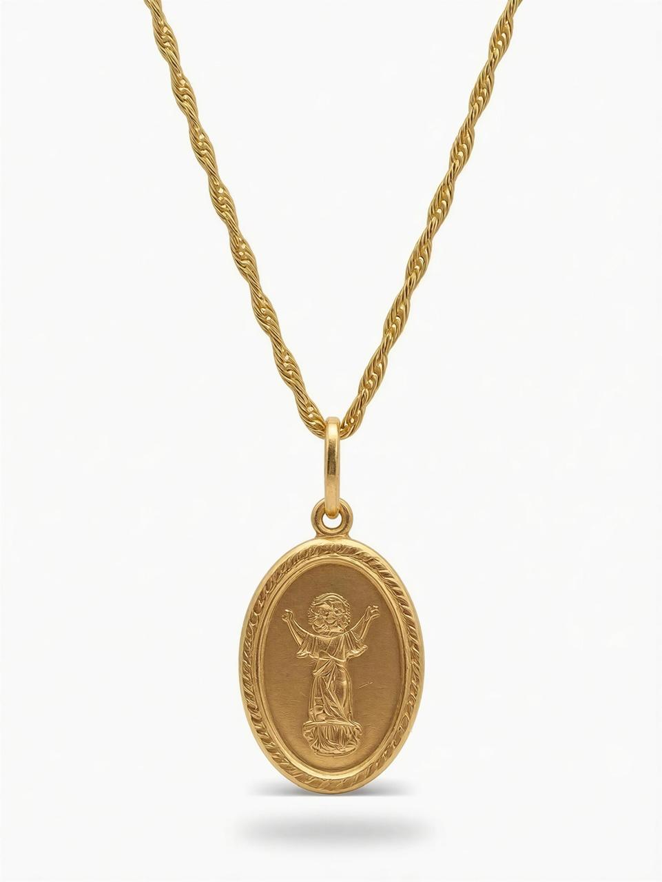 DIJE NIÑO JESÚS EN ORO 18K