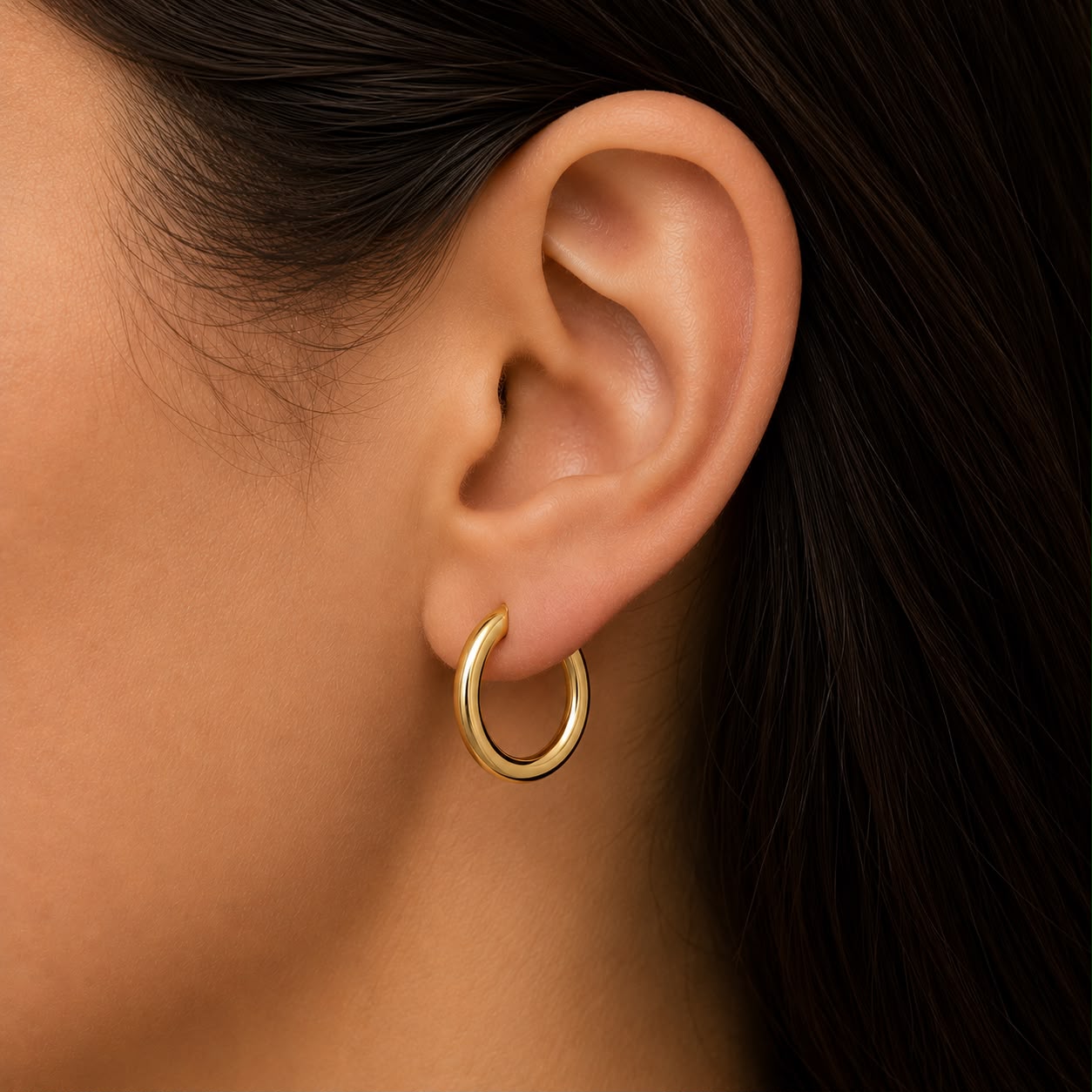 AROS ARGOLLA ITALIANOS ORO 18 KILATES