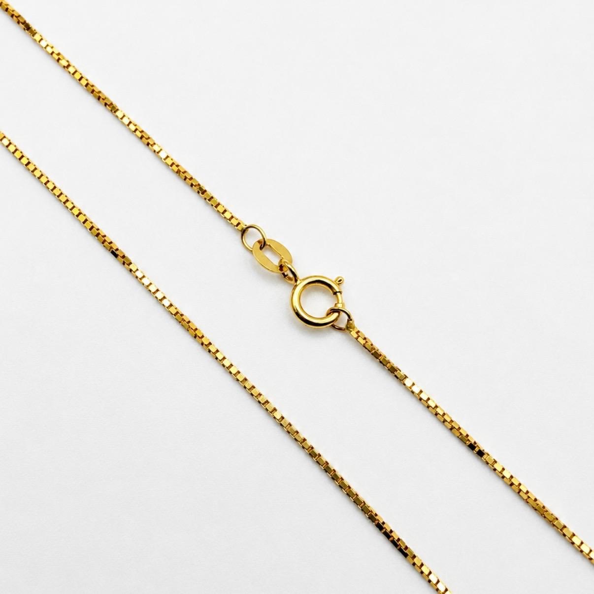 CADENA VENECIANA ITALIANA EN ORO 18K