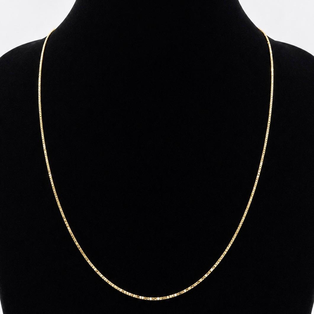 CADENA VENECIANA ITALIANA EN ORO 18K