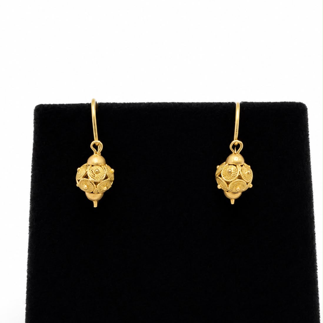 ARO CANTARITO DE FILIGRANA EN ORO 18K