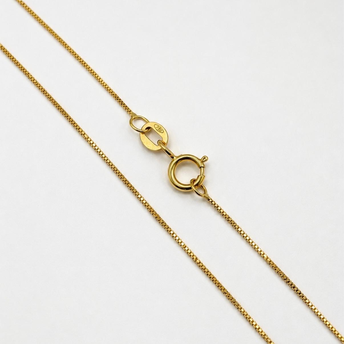 CADENA VENECIANA ITALIANA EN ORO 18K