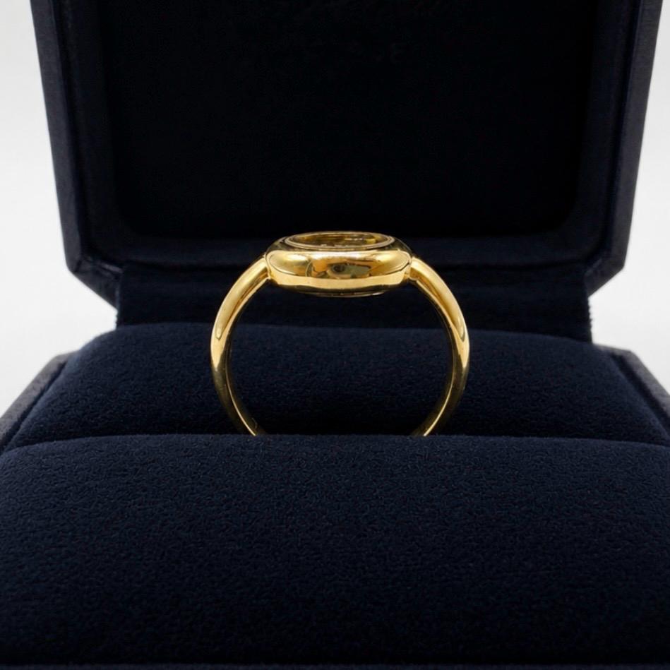 CHOPARD HAPPY DIAMONDS VINTAGE CON 3 DIAMANTES MÓVILES EN ORO 18K